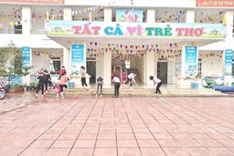 Công tác tổng vệ sinh phòng chống dịch bệnh